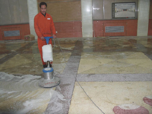 水磨石清洗消泡劑應(yīng)用場(chǎng)景圖